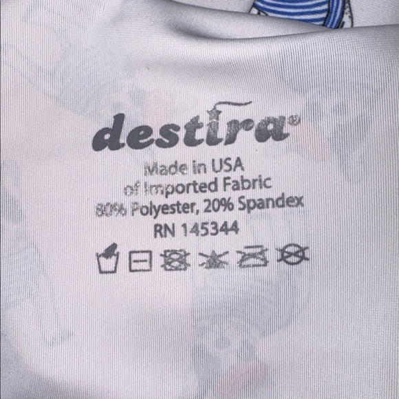 Destira French bulldog girls gymnastics leotard - Picture 7 of 7